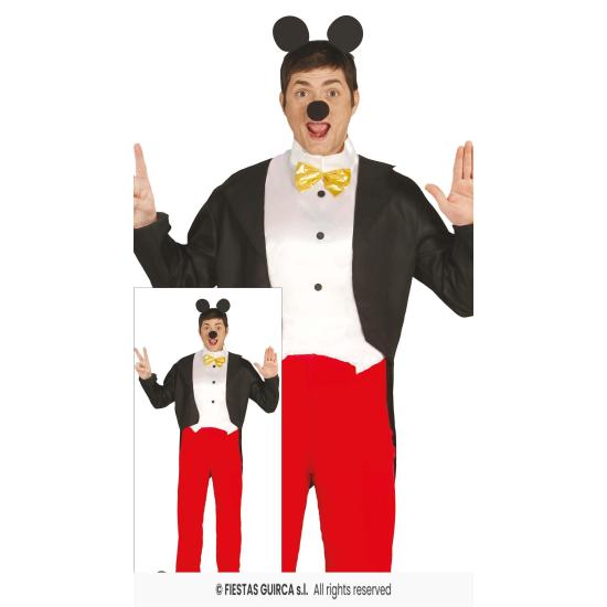 Fato de Mickey Mouse para adulto.