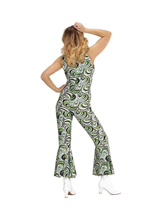 Macacão feminino Groovy 70s Waves tamanho adulto