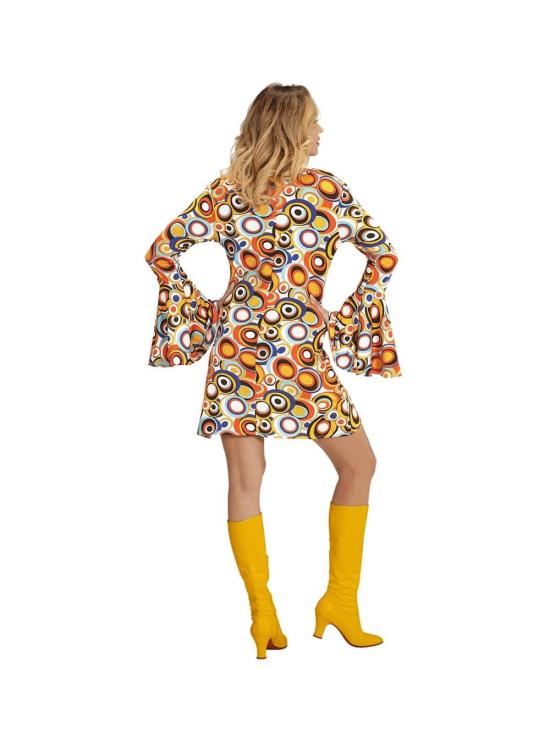 Fantasia Groovy Anos 70 Bubbles para Mulheres (Adulto)