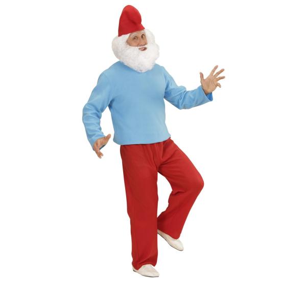 Fantasia adulta de papai Smurf