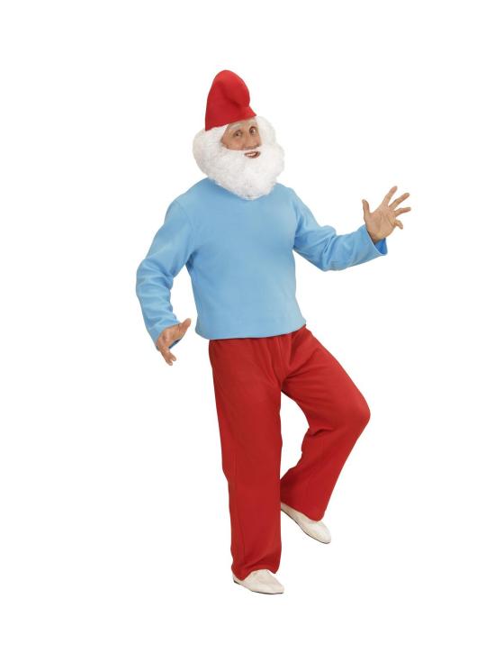 Fantasia adulta de papai Smurf