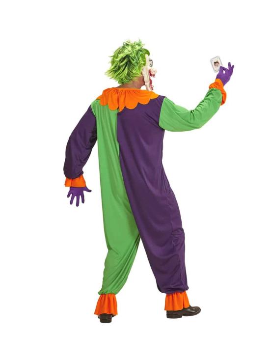 Fantasia de palhaço Coringa Malvado Adulto