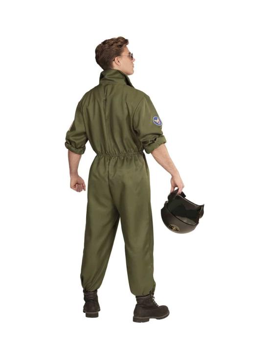 Fato de piloto de caça Top Gun para adulto