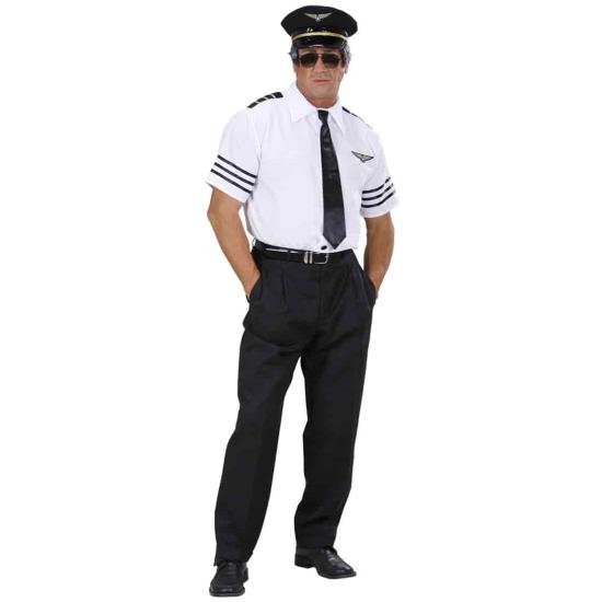 Traje de piloto adulto de linhas regulares