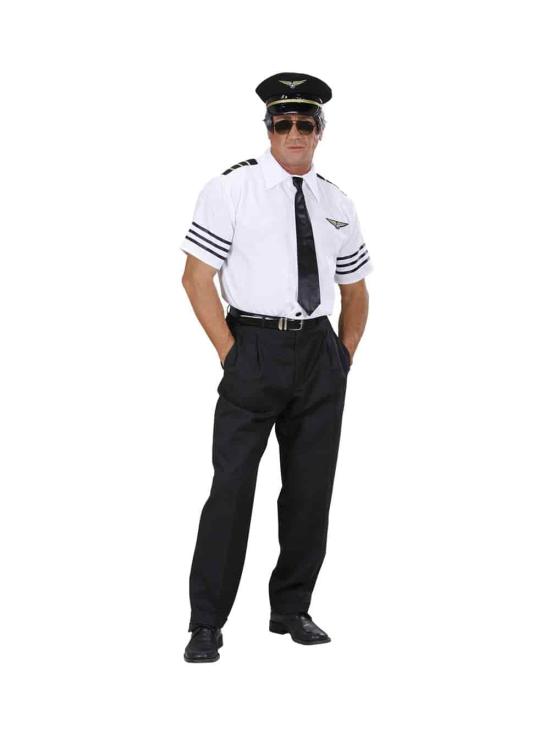 Fantasia Piloto Linhas Aéreas Adulto