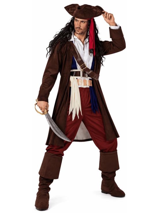 Fantasia de pirata adulto rouba tesouros