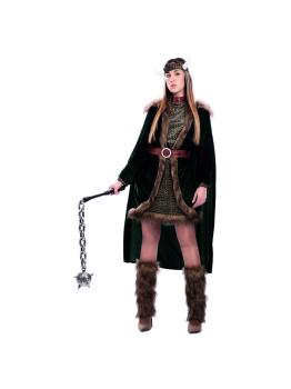 Fantasia de Rainha Viking para Adultos