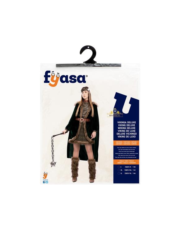 Fantasia de Rainha Viking para Adultos