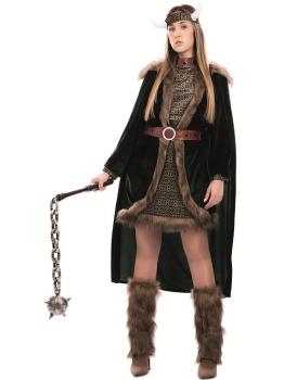 Fantasia de Rainha Viking para Adultos