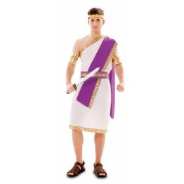 Fato de imperador romano adulto