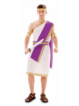 Fato de imperador romano adulto