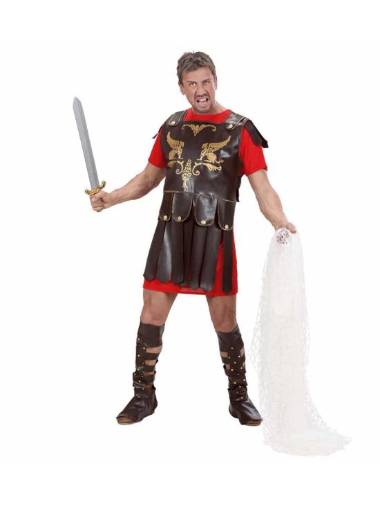 Fato de Spartacus romano adulto