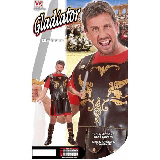 Fato de Spartacus romano adulto Fato de Spartacus romano adulto