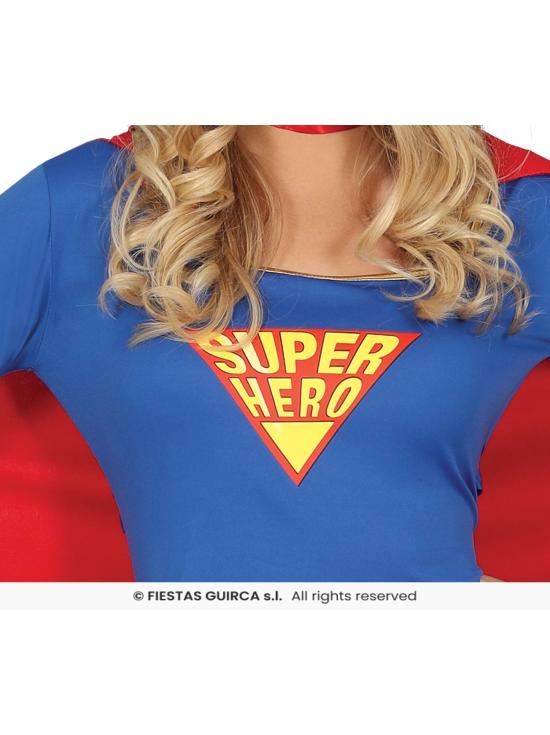 Fato adulto SuperHeroina tamanho adulto