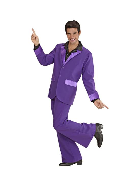 Fantasia de festa violeta adulta