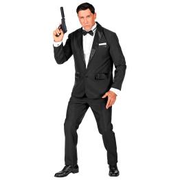 Fantasia de agente secreto 007 James Bond para adulto