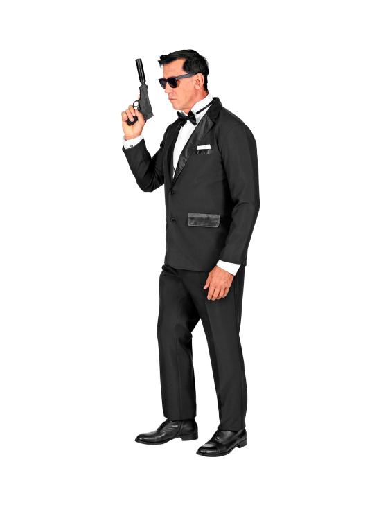 Fantasia de agente secreto 007 James Bond para adulto