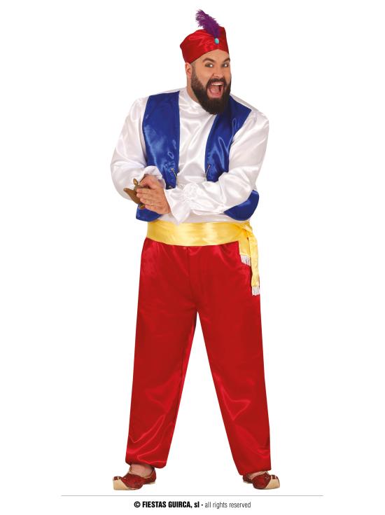 Fato de Aladdin adulto