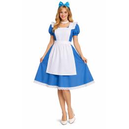 Fantasia de Alice no País das Maravilhas para Adultos (Preço Acessível)