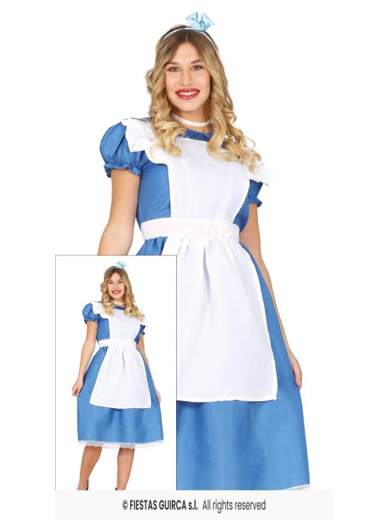 Fantasia de Alice no País das Maravilhas para Adultos (Preço Acessível)