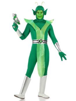 Fantasia de Alienígena Verde Adulto