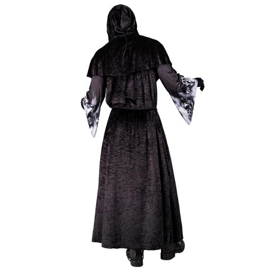 Fantasia de Screaming Souls para Homem – Túnica com Capuz, Capa e Cinto