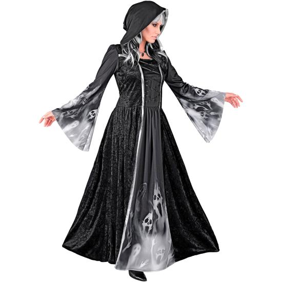 Fantasia de Screaming Souls para mulheres – Vestido com capuz