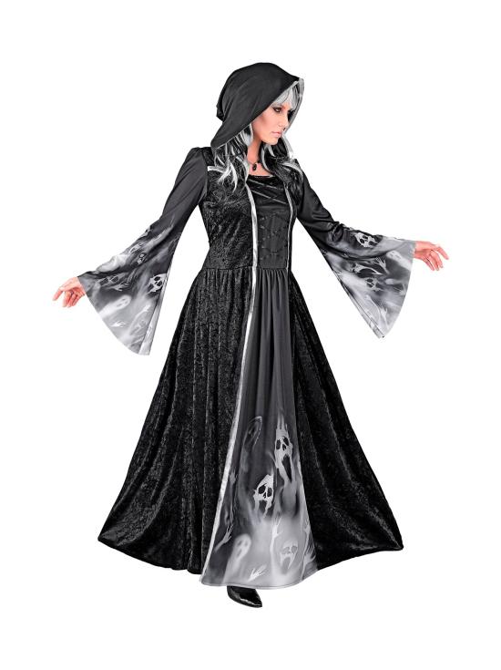 Fantasia de Screaming Souls para mulheres – Vestido com capuz