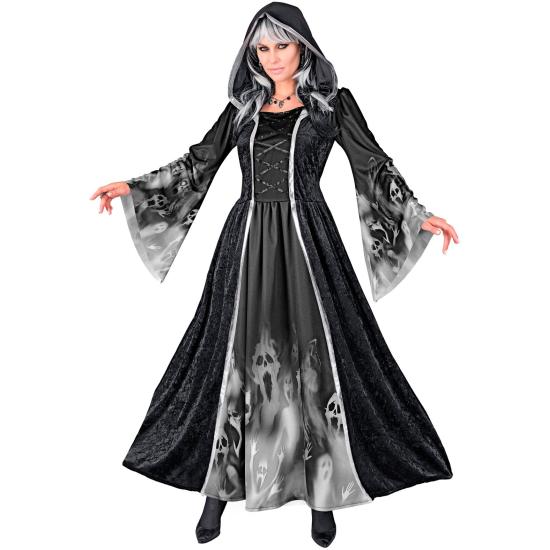 Fantasia de Screaming Souls para mulheres – Vestido com capuz