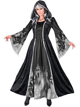Fantasia de Screaming Souls para mulheres – Vestido com capuz