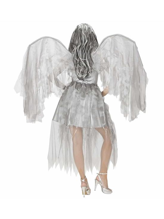 Fantasia adulta de anjo negro