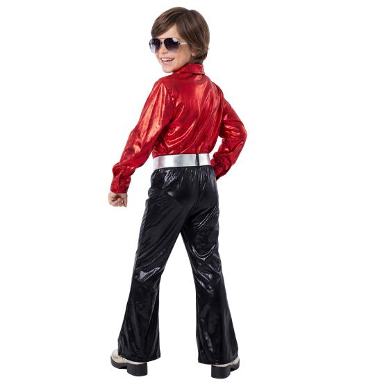 Fantasia Disco dos anos 70 para meninos