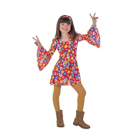 Fato de flores dos anos 70 para menina. Fato de flores dos anos 70 para menina.