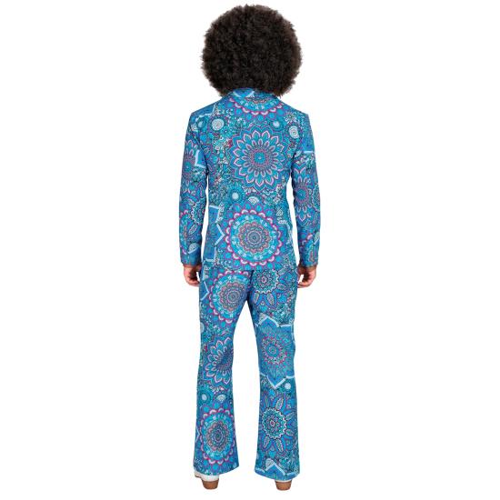 Fantasia de Mandalas "Rei da Pista de Dança" dos Anos 70 para Adultos