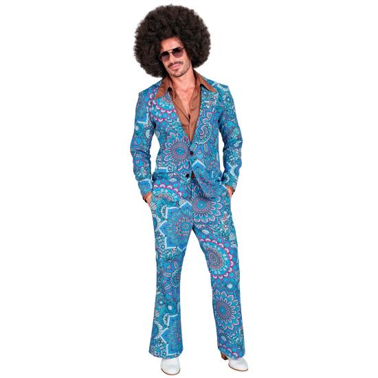 Fantasia de Mandalas "Rei da Pista de Dança" dos Anos 70 para Adultos