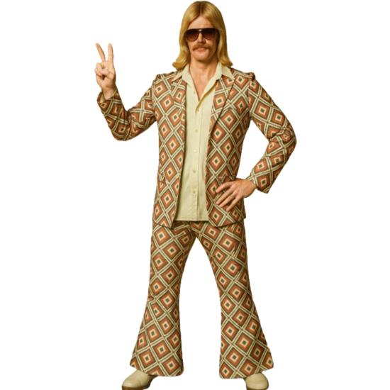 Fato de Losango dos anos 70 para homem. Fato de Losango dos anos 70 para homem.