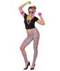Fantasia de Rainha da Pista de Dança dos Anos 80 para Adultos