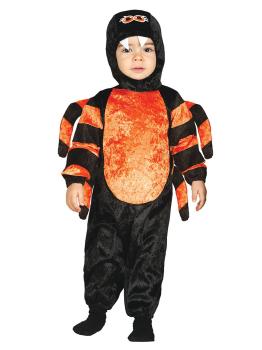 Fantasia de aranha bebê.