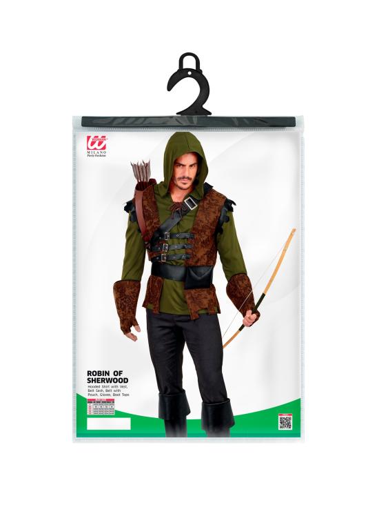 Fantasia de Arqueiro Robin Hood tamanho adulto