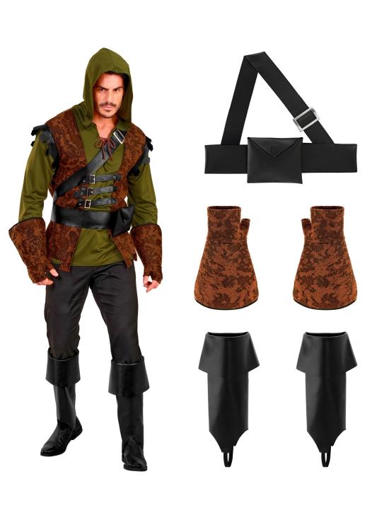 Fantasia de Arqueiro Robin Hood tamanho adulto