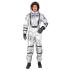Fantasia de astronauta colonizador prateado para adultos