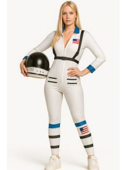 Fato de astronauta da NASA para mulher