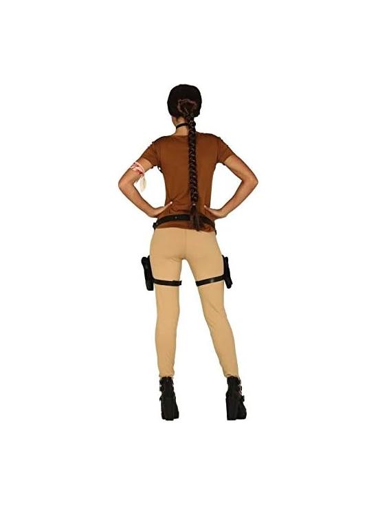 Fato de Aventureira Lara para mulher