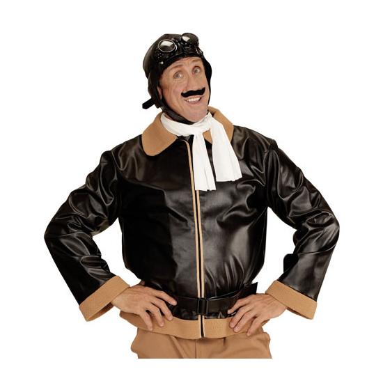 Fantasia de aviador retrô de luxo para adultos