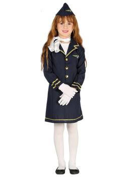 Fantasia de aeromoça para meninas