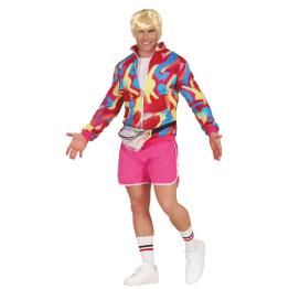 Fato de corredor de atleta Barbie Ken para homem