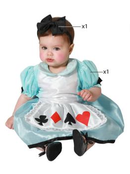 Fantasia de bebê Alice