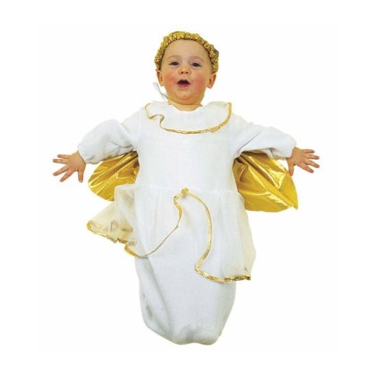 Fato de anjo para bebê de 0 a 9 meses