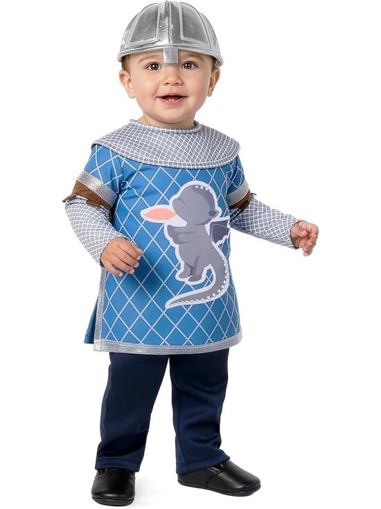 Fantasia de Cavaleiro Medieval para Bebê