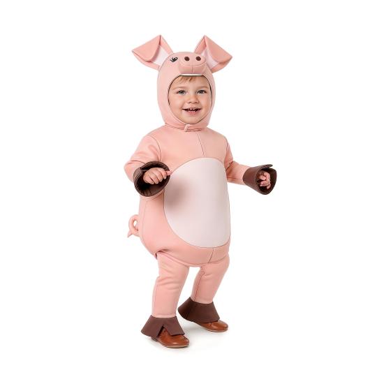 Fantasia de Porquinho Bebê 🐷 Divertida e Confortável